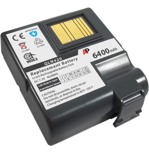 Artisan Power Replacement Battery For Zebra Qln420 And Zq630