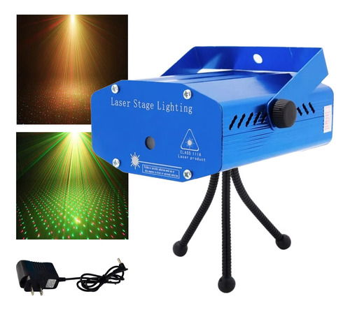 Laser Lluvia Multipunto Led Rojo Verde Audioritmico Dj