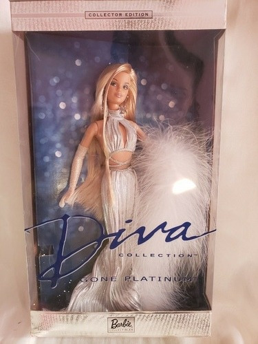 Barbie Diva Gone Platinum Año 2001 (Usado)