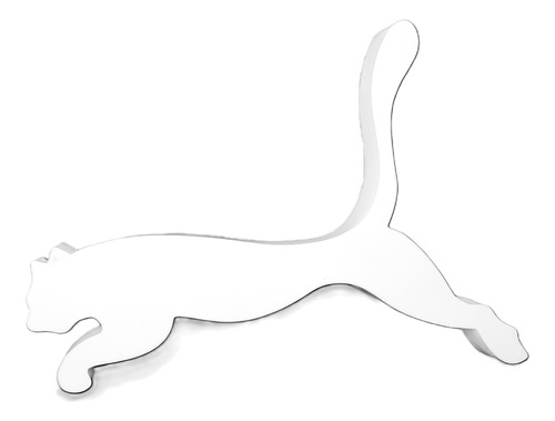 Logo De Puma En Acrílico Opal Alto Relieve