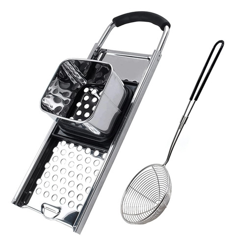 Keissco Spaetzle Maker De Acero Inoxidable Con Mango De Agar