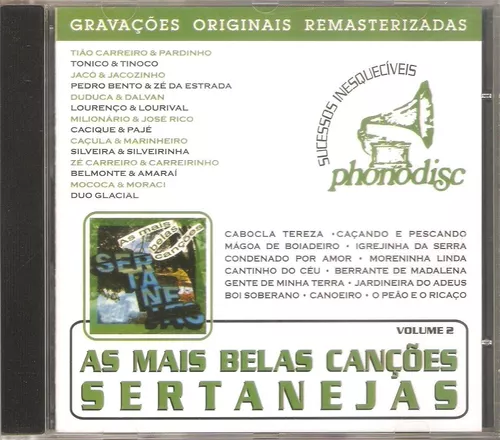 Cd As Mais Belas Canções Sertanejas - Vol.2