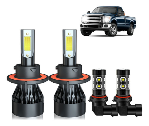 9008 H13,  Focos Led Y Antiniebla Para Dodge Nitro 2007-2009