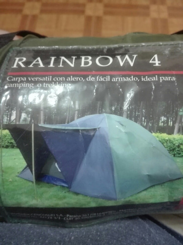 Carpa 4 Personas Alpes. Impecable