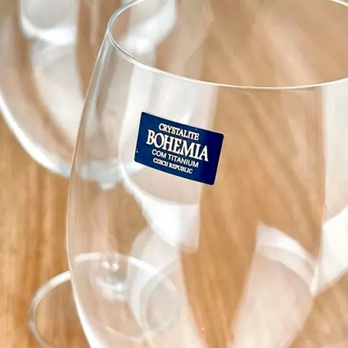 Copa Copon Cristal Bohemia Original 580ml Vino X12