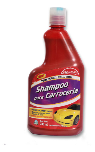 Shampoo Para Carrocería 730ml -brillo Y Cuidado Para Tu Auto