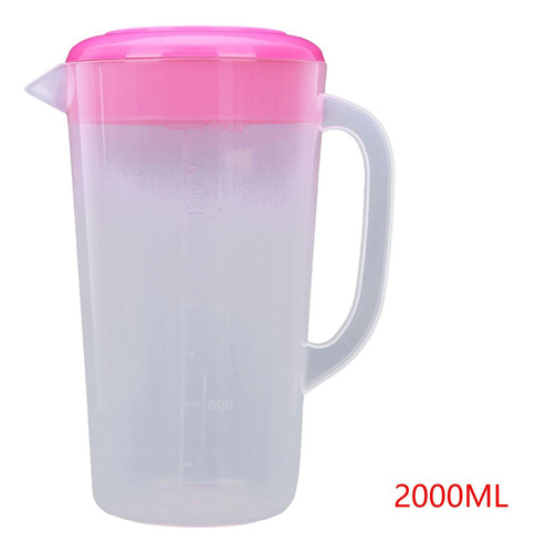 Jarra De Agua De Jarra De Agua Con Mango De Té 2000 Ml Rosa