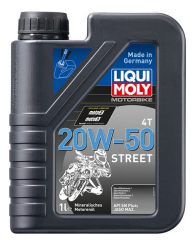 Aceite Sintético Para Motos 20w-50 Liqui Moly 