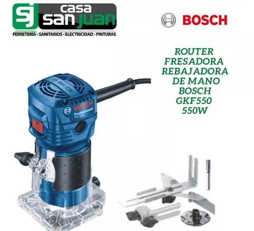 Fresadora De Mano GKF 550 220V 550W Bosch