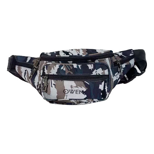 Riñonera Deportiva Tactica Camuflada Extensible Bolsillos 