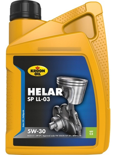Aceite Full Sintético Helar-sp 5w30 Ll-03 Kroon Oil Holanda