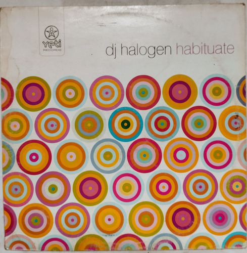 Dj Halogen  Habituate Lp Vinil Electronica Belgica 2001