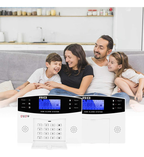 Sistema Alarma Casa Gsm Inalambrico 23 Piezas - D1d9