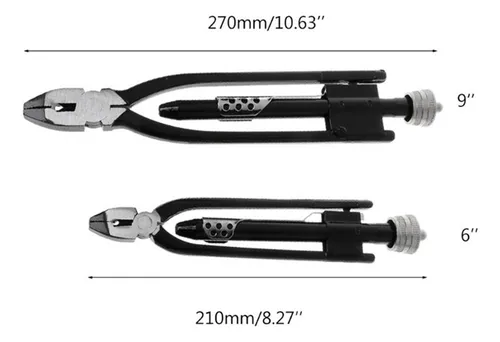 Pinza Giratoria De Alambre De Seguridad Para Aviones De 6 Pu
