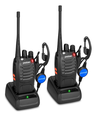 Pxton Px-8s-01 Walkie Talkies Para Adultos Con Auriculares M