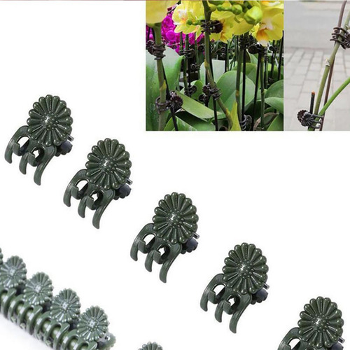 Clip De Fijación Para Jardinería, Clip De Plástico Para Inje