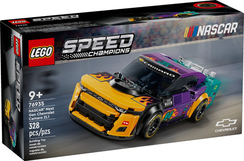 Lego Speed Champions Nascar Next Gen Chevrolet Camaro 76935 Cantidad De Piezas 328