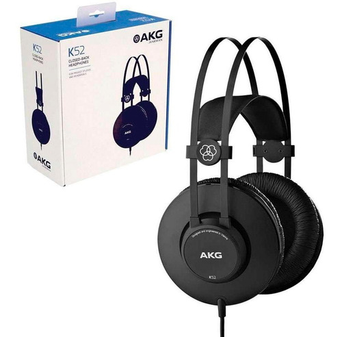 Akg K52 Audífonos Profesionales Estudio / Entrega Inmediata