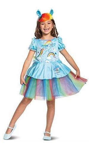 Disguise Rainbow Dash My Little Pony Tutu Deluxe Disfraz Par