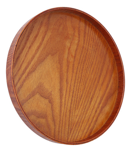 Bandeja Redonda De Madera Mdf Para Servir