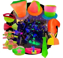 Comprar Combo 26 Unidades Fluo Boda 15 Años Gorro Vincha Y Otros
