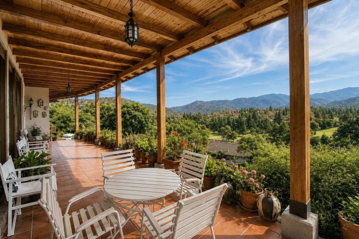 Imagen 3 de 14 de Venta Casa 5d Condominio Golf Lomas De La Dehesa Con Vista.