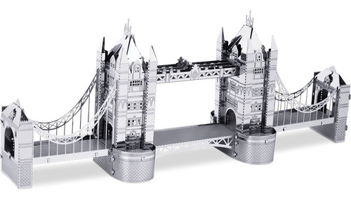Rompecabezas Metálic 3d Puente De La Torre De Londres Mms022