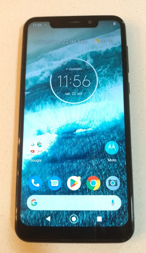 Motorola One 4 Gb De Ram Doble Sim 64 Gb Negro