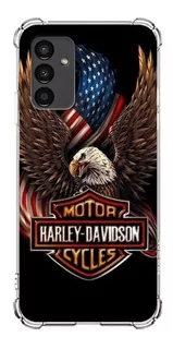 Capa Celular Anti Shock Caveira Motor Harley Davidson Eua