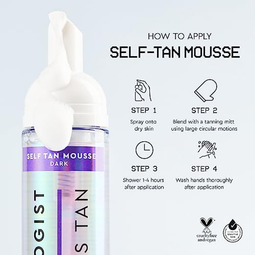 Autobronceantes Tanologist Express Self Tan Mousse, Light -