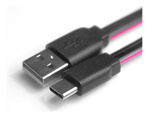 Cable Usb Tipo C De Primera Calidad De Mentiz, Color Rosa, 1