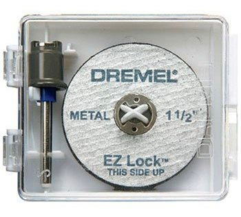 Kit Dremel Mandril Ez   Disco Metal Ez Lock406 - Dremel