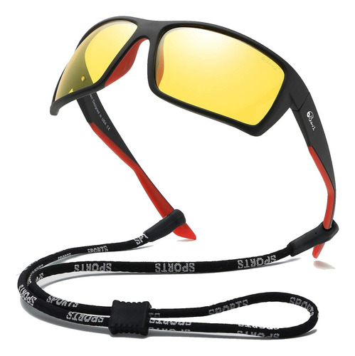 Gafas De Sol Deportivas Polarizadas/tr 90 Marco Con Bisagras