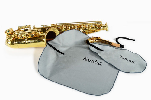 Swab / Kit De Limpieza Bambu Para Saxo Alto / Clarinete Bajo