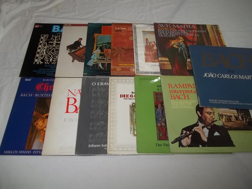 Lp Vinil - Johann Sebastian Bach - 13 Discos