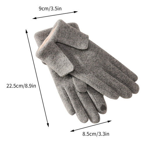 A Guantes X Winter Warm Gloves Para Mujer Con Pantalla