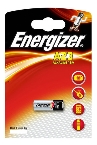 Pilas Alcalinas Energizer 12v 23a A23 Mn21 Lrv08/l1028/rvo8