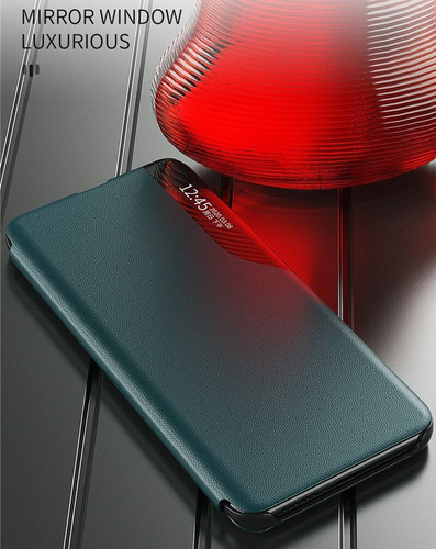 Fc Funda De Piel Con Tapa Y Ventana Inteligente Para
