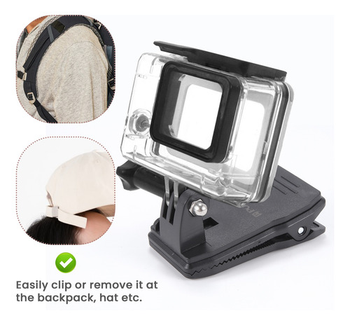 Mochila De 360 Grados Quick Para Accesorios Go Pro