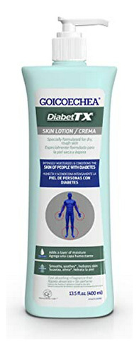 Loción Corporal Diabet Tx Con Soja, 13.5 Oz