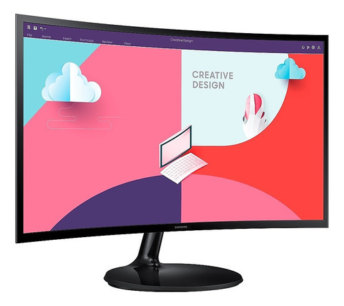 Monitor Curvo Samsung Essential S3 S36c 24 75hz Amd Freesync