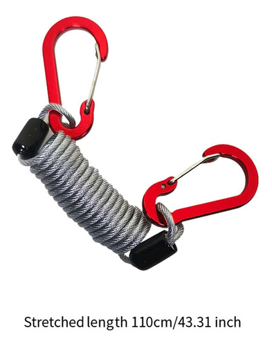 4x Cordones De Pesca Con Mosquetones, Correa De Seguridad,