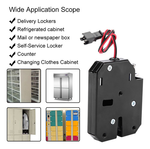 Dc 12 V Controle Elétrico Trava Gaveta Interruptor Bloqueio