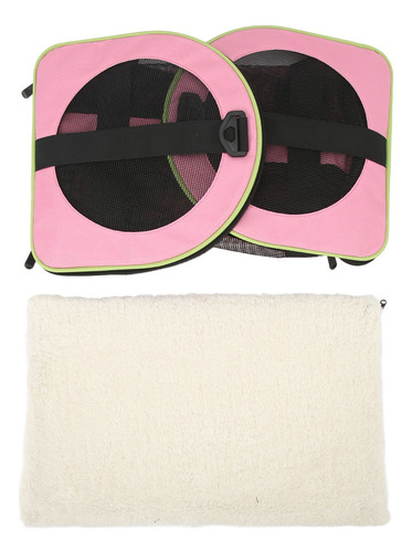 G Bolsa De Viaje Plegable For Mascotas 600d Nylon Rosa Claro