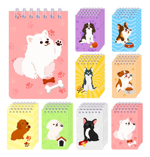 Mini Cuadernos Para Perros, Paquete De 32 Unidades, Recuerdo