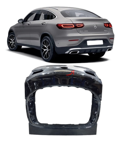 Tampa Traseira Mercedes Glc Coupe 2016 2017 18 19 20 A 2023 (Usado)