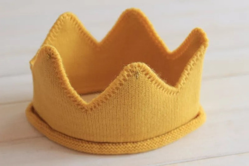 Corona De Lana Para Niños Y Niñas Gorro Cintillo Bebé