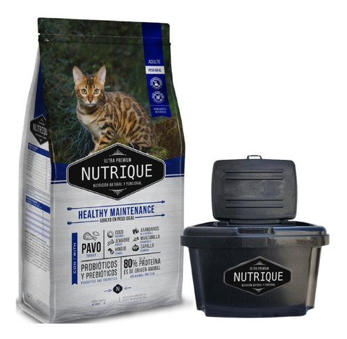 Nutrique Ultra Premium Cat Maintentenance 7.5 Kg Con Regalo