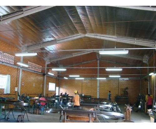 Manta Termica Telhado 1 Face (50m²) + Fita - Multifoil Flex