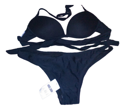 2 Bikinis Rayas De Colores Y Negro Tallas S Sybilla Nuevos